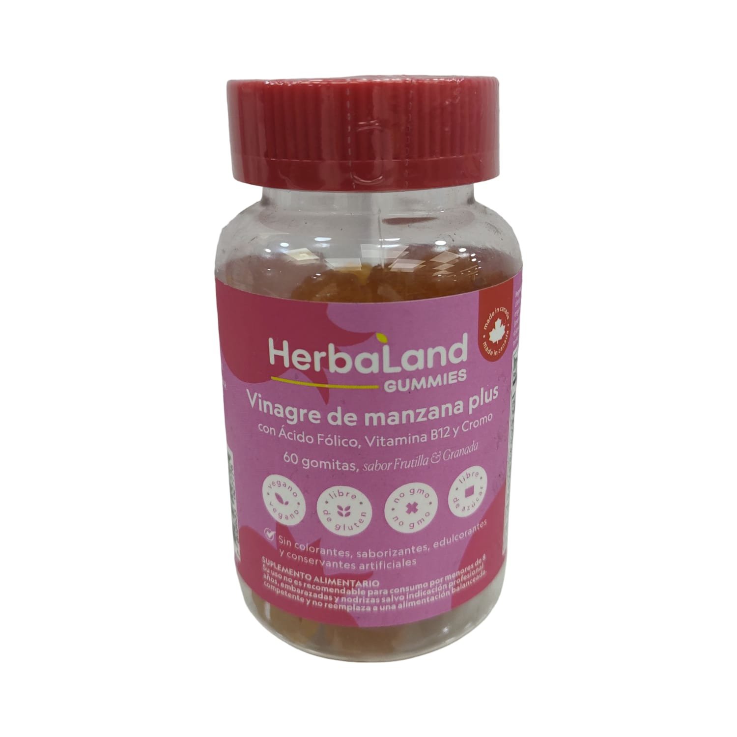 HerbaLand Vinagre de Manzana Plus