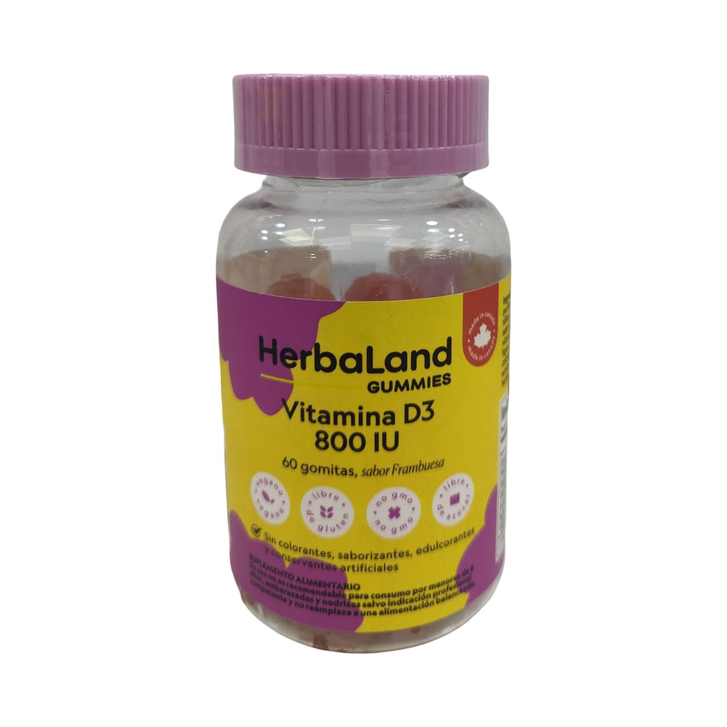 HerbaLand Vitamina D3 800 IU